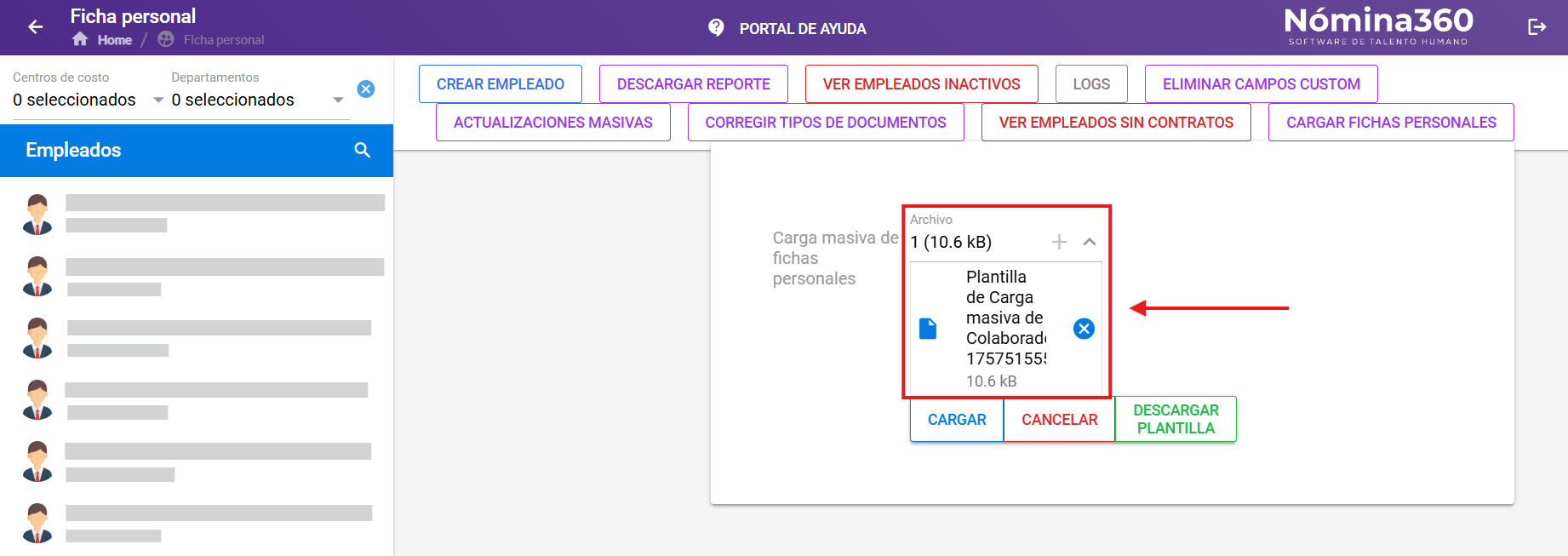Selector de archivos del sistema operativo