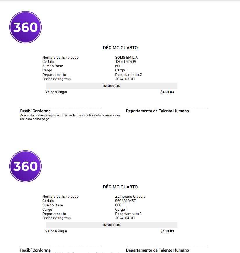 Reporte PDF en formato de impresión 2x1 vertical